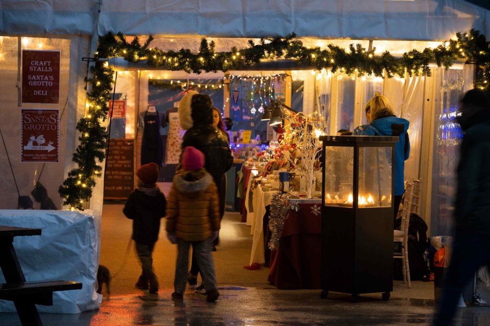 Carbis Bay Coastal Christmas Market in aid of Cornwall Air Ambulance image