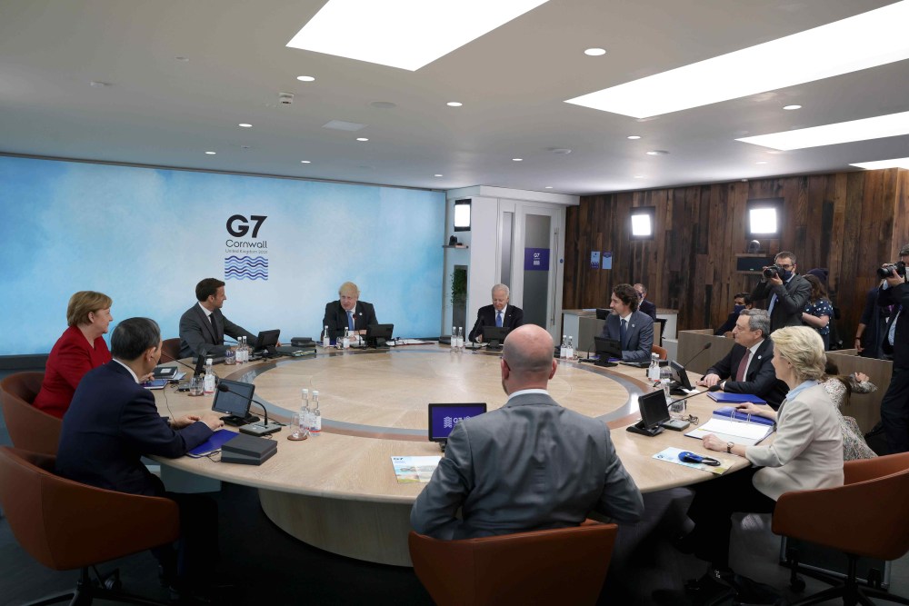 The 2021, G7 Summit at Carbis Bay image
