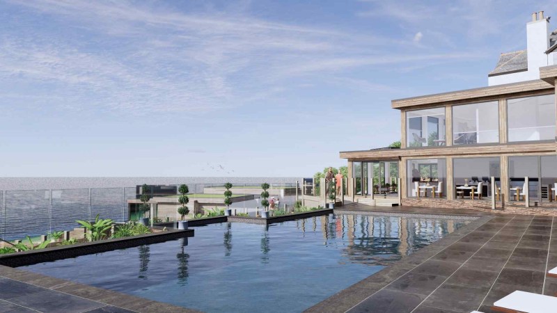 Carbis Bay : New Spa, Pool and Orangery image