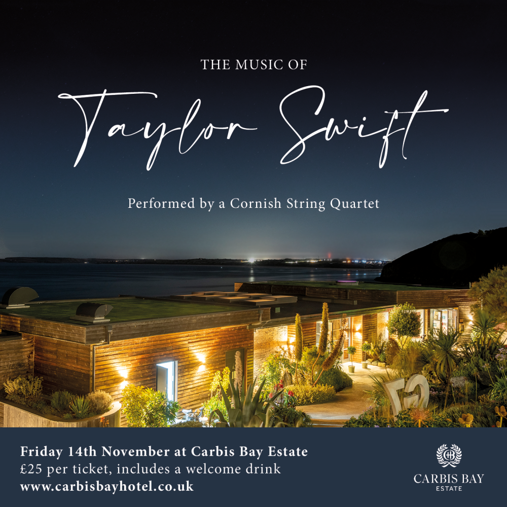 The Music of Taylor Swift performed by a Cornish String Quartet image